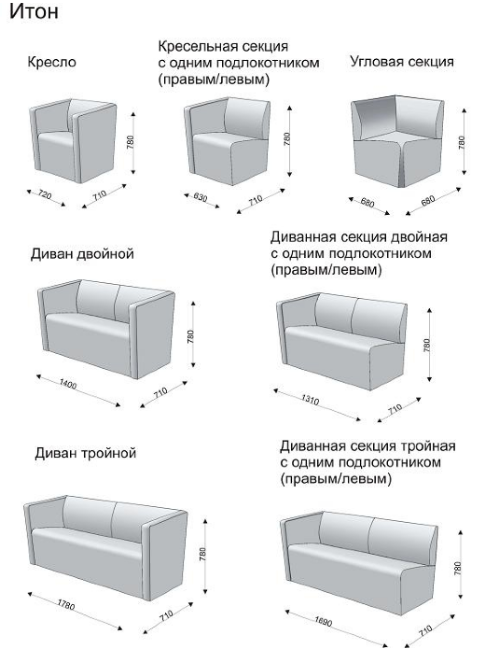Диваны и кресла Итон Диваны и кресла Итон