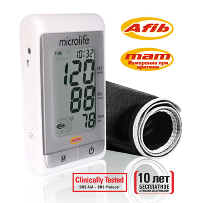 Тонометр Microlife BP A110 AFib