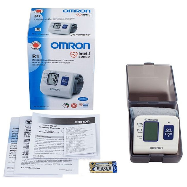 Тонометр Omron R1 (HEM 6114-RU)