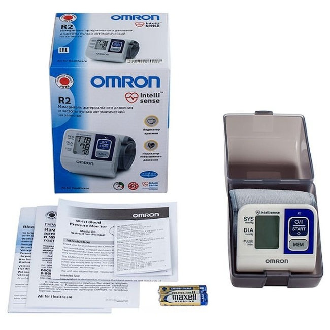 Тонометр Omron R2 (HEM 6113-RU)