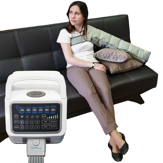 Аппарат для прессотерапии LymphaNorm Balance (улучшенная выкройка) + манжета д.руки + талия XL Аппарат для прессотерапии LymphaNorm Balance (улучшенная выкройка) + манжета д.руки + талия XL