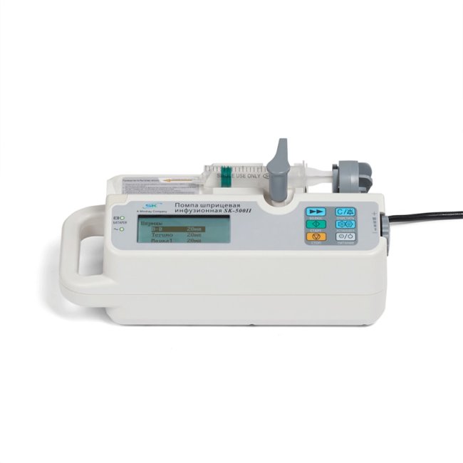 Помпа шприцевая инфузионная MINDRAY SK-500 II Помпа шприцевая инфузионная MINDRAY SK-500 II